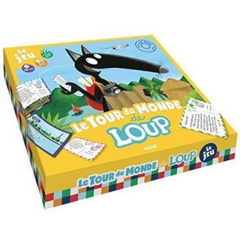 Jeu de plateau : Le tour du monde de Loup en famille