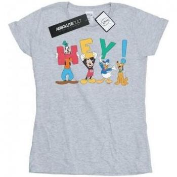 Mickey Mouse Friends Hey T-Shirt