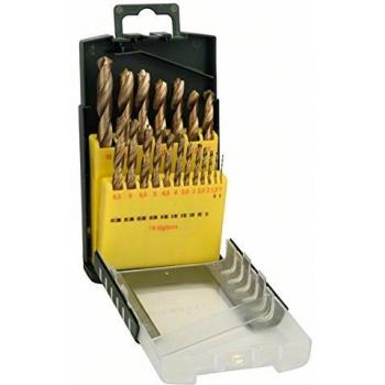 Bosch Ensemble de forets à métaux HSS-TiN
