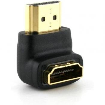 Downward Angled HDMI 1.4 Male to Female Extension Converter