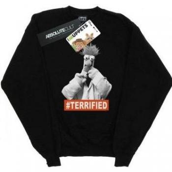 Die Muppets – Beaker‑Angst‑Baumwoll‑Pullover XXL schwarz