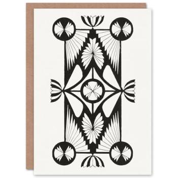 Samuel J De Mesquita White Diamond Card Ornament (Artery8)