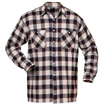 Craftland Flanell-Hemd VIRGINIA 1733 marine/hellblau/rot kariert