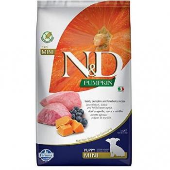 FARMINA N&D CALABAZA CACHORRO MINI CORDERO 2,5KG