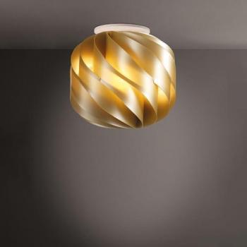 Plafoniera Moderna 1 Luce Oro D40