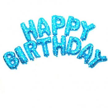 Globo de cumpleaños oro