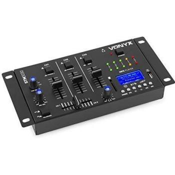 Vexus STM3030 Table de mixage 4 canaux USB/MP3/BT/REC
