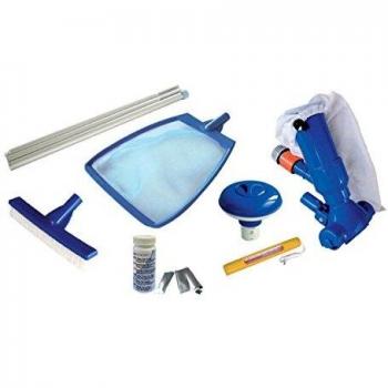 Kit Splash Básico: Color, Termômetro, Pértiga, Escova e Teste de Cloro