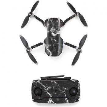 Skin de Mármol Blanco y Negro para Mini Dron DJI