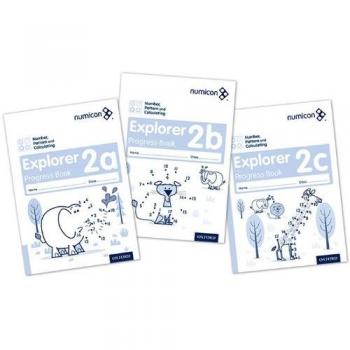 Numicon: Number, Pattern and Calculating 2 Explorer Progress Books ABC (Mixed pack)