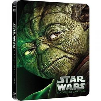 SAGA STAR WARS I-II-III NUEVO PRECINTADO STEELBOOK 3 BLU-RAY ACCION (SIN ABRIR)