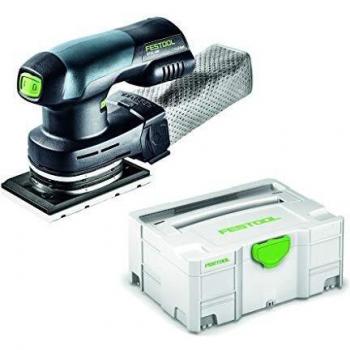 Festool 201519 Li-Basic Orbital Sander, 18 V, Steel Grey