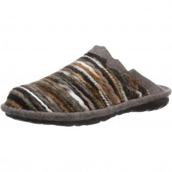 Romika Mikado 66 – Braune Damen-Pantoffeln mit Multicolor‑Print, EU 39