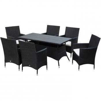 Conservatory Classic 7-Capacity Wicker Set – Midnight