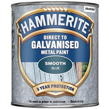 Hammerite DGBL750 750ml Direct to Galvanized (Blue)