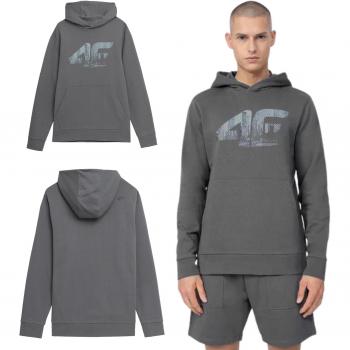 Sportliches Sweatshirt für Männer 4F M233 grau XXXL