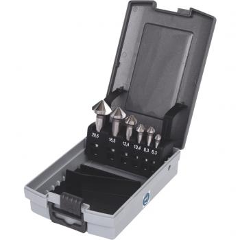 Set di Frese Svasare e Sbavare HSS 90°