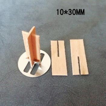 Eco‑Friendly Wood Wick Pack – 10 pcs