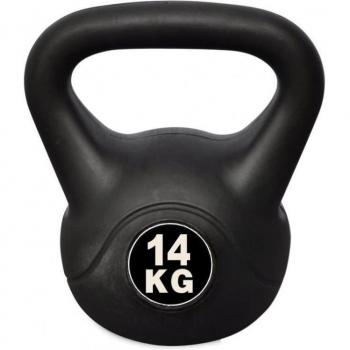 Kettlebell 14kg sabbia e maniglia anti-sfregamento