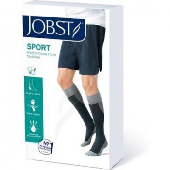 Jobst Sports Compression Socks White Grey M