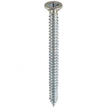 Zinc-Plated Self-Tapping Countersunk Pozi Screws 4.5mm x 19mm Pack of 1000