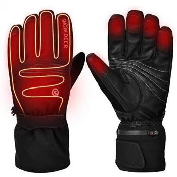 Gants Chauffants SNOW DEER 7.4V pour Hommes et Femmes