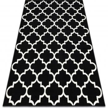 Tapis BCF Treillis Marocain Noir 240x340 cm