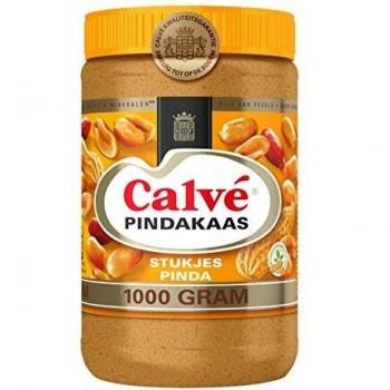 Calve Premium Erdnussbutter 1 kg – echte Erdnussstückchen