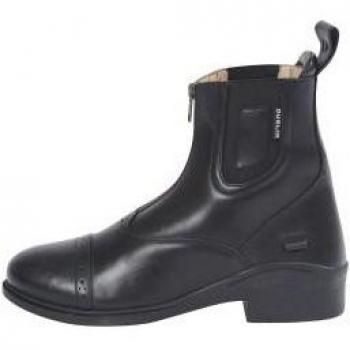 Dublin Evolution braune Paddock-Stiefel mit Reißverschluss 8 UK