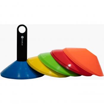 Kit 40 Cônes Entraînement Colorés Sveltus