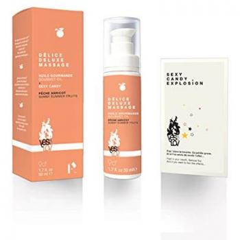 YESforLOV Delice Deluxe Massageöl mit Sommerfrüchten 50 ml
