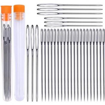 LMDZ 29 PCS Sharp and Blunt Hand Sewing Needles