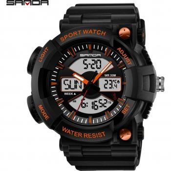 Reloj Electrónico con Doble Display