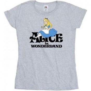 T-Shirt Fille Alice le Théiste Disney XL Blanc