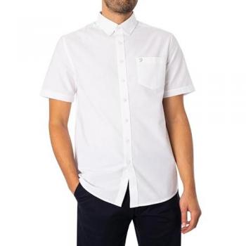 Camisa Oxford Drayton Blanca para Hombre Farah