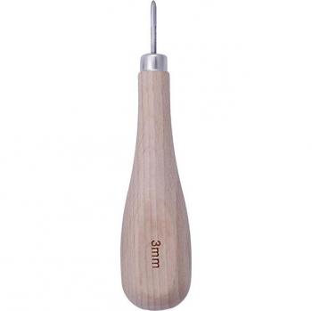 Poinçon Losange Diamant Bois 3mm