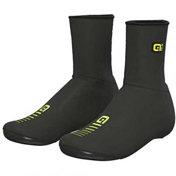 Copriscarpe da ciclismo Alé Rain 2.0 nero giallo fluo