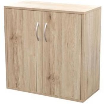 Mueble Multiuso Sonora: Zapatos, 3 Estantes, 2 Puertas, Color Roble