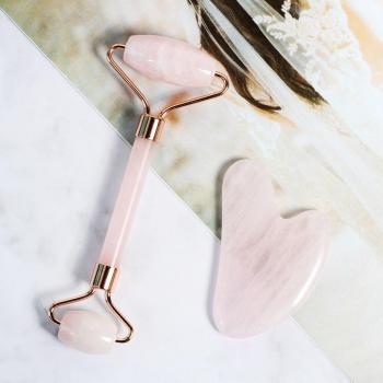 Facial Roller with Dual Heads for Relaxation