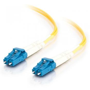 Cable de fibra óptica C2G LC-LC 9/125 OS1 Duplex monomodo PVC