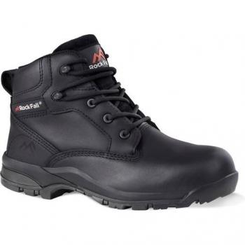 Rock Fall V x 950A Onyx Black Womens Fit Waterproof Safety Boot Size 4