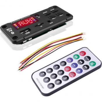 Kit de Coche: Radio, MP3, Bluetooth y Conexiones USB/TF
