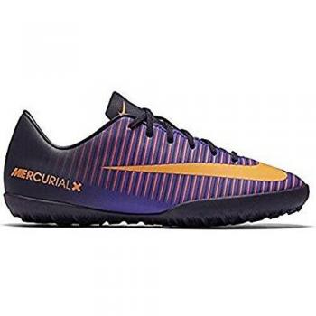 Nike Unisex Adults' Football Boots, Purple Dynasty/Bright Citrus-Hyper Grape, 38.5 EU