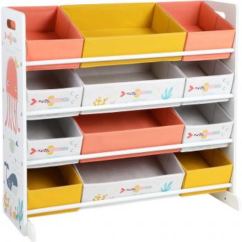 Scaffale Organizzatore per Bambini e Libri