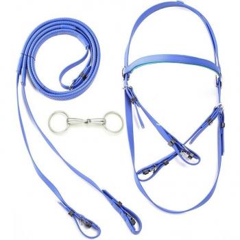 Accesorio Ecuestre: Collar de Cabeza de Caballo PVC con Cordón Ajustable Brio