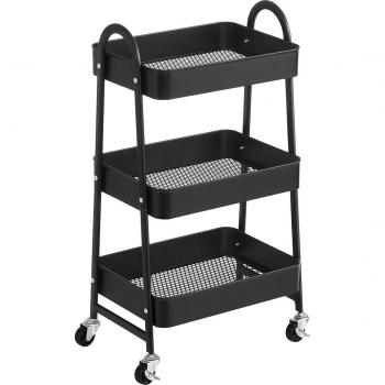 Carrello Scorrevole Metallo Nero