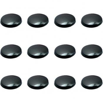 Kit vis inox avec couvercle décoratif – 12 pièces (compatible BYD)