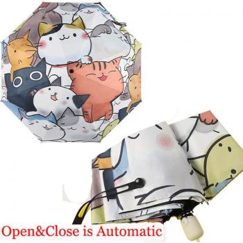 Sunny Cat Parasol for Rainy Days