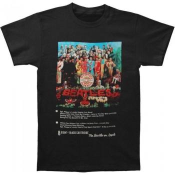 T-shirt unisex Beatles Sgt Pepper 8 tracce