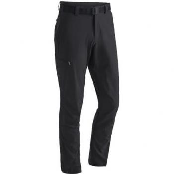 MAIER Herren Slim Fit Wanderhose Torid in Schwarz, Größe 62